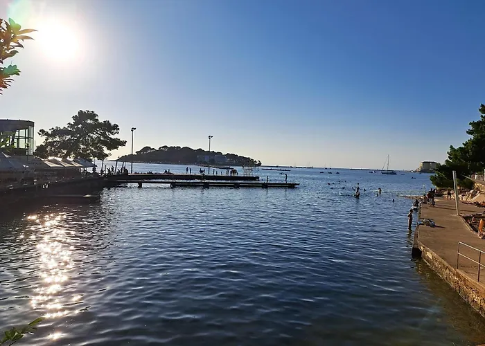 Parentium Town Beach